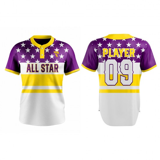 Fastpitch 2 Button Jerseys